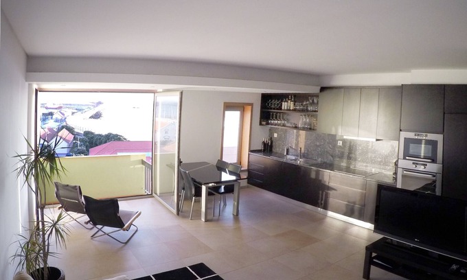 Leixões Wohnung | João Strandhaus mit Meerblick