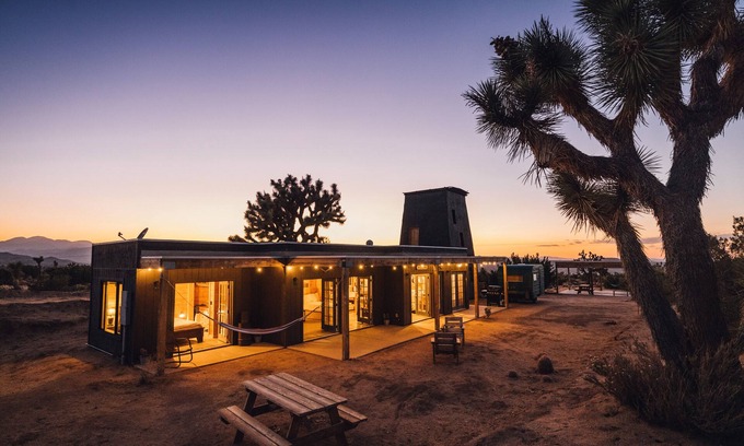 Yucca Valley Kabine | Joshua Tree Hidden Tower Ranch -private, great views, landmark!