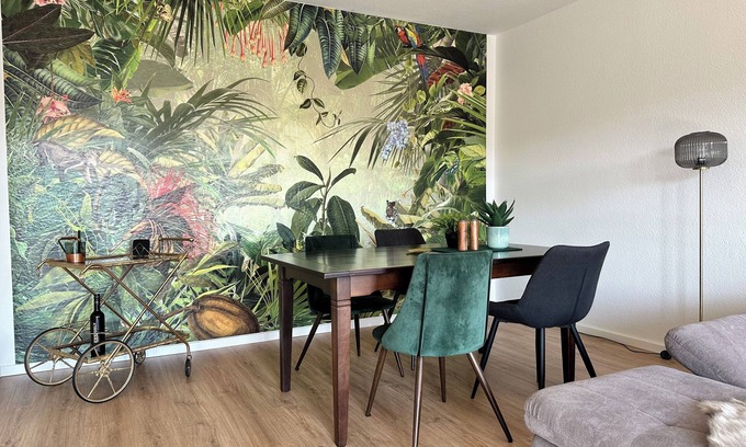 Bad Lippspringe Wohnung | Dschungel in BaLi (Bad Lippspringe) / Ferienwohnung zentral an der Fußgängerzone