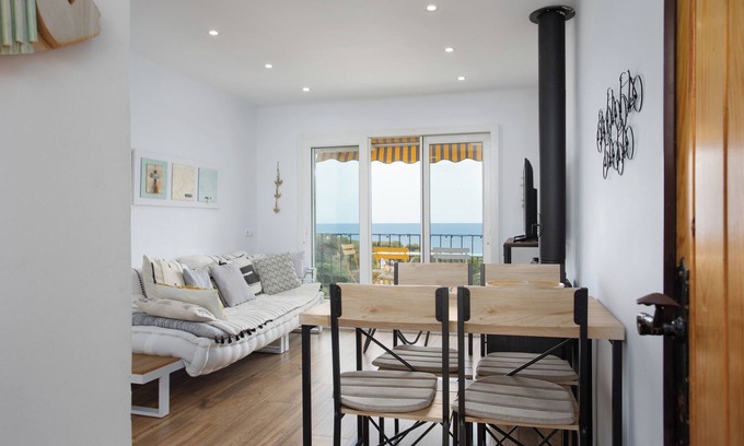 Calella de Palafrugell Wohnung | Ka Mahina in Calella de Palafrugell mit Meerblick