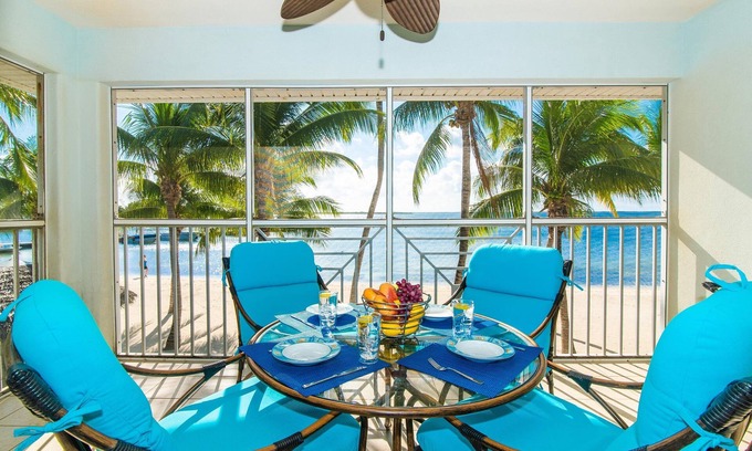Rum Point Eigentumswohnung | Kaibo Dreams: Beachfront Paradise mit Gemeinschaftspool und Whirlpool; Gehen Sie zu Restaurants & Starfish Point