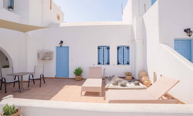 Kamari Wohnung | Kamari Open View - Santorini Family Escape