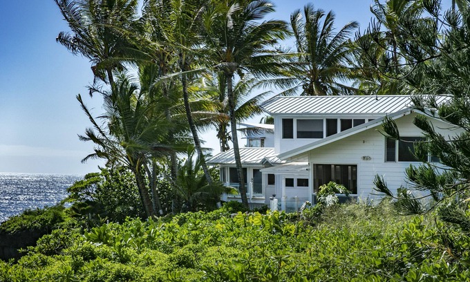 Kehena Beach Estates Haus | Kehena Beach Oceanfront Retreat - Incredible Views of Ocean from Every Room