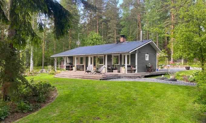 Sysma Villa | Kodikas vapaa-ajan asunto Päijänteen rannalla