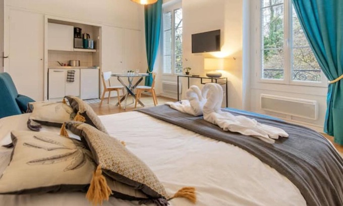 Aix-les-Bains City Center Wohnung | L'aix'capade Enchantée