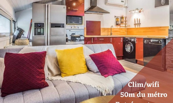 Patte d'Oie Wohnung | ☆ L'appart d'oie ☆ 2 pièces ☆ 50m du métro ☆ fibre