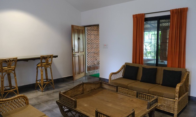 Vagator Hütte | L'Azur .1 Studio Cottage, Vagator Beach, GOA