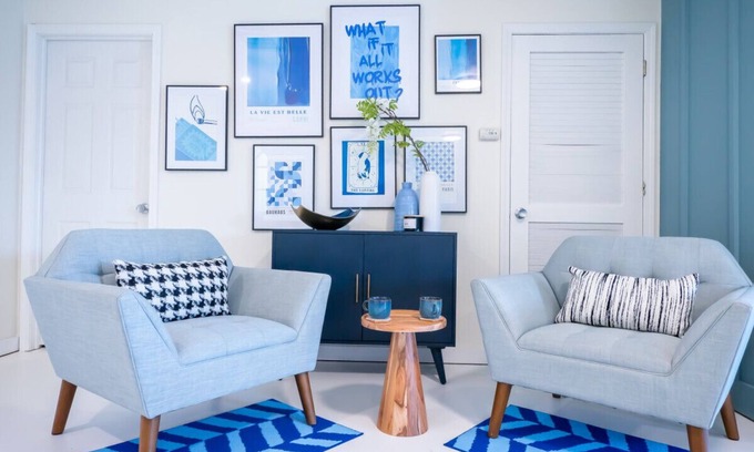 Lawrence Wohnung | [L] Blue Hues KU/Mass Loft