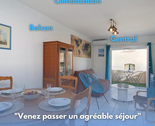 Port-Vendres Wohnung | L'escapade, Port à 200m, climatisation et balcon