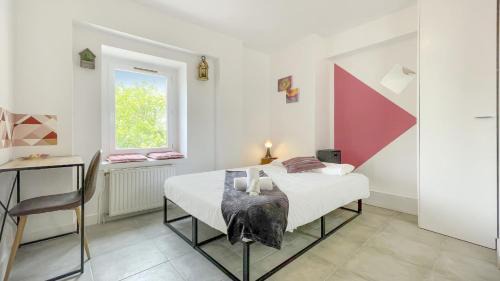 Annemasse Haus | LA COLOC CHOCO - Belle Colocation en hypercentre/5 chambres privées/Salle de bains privative/Proche Gare et Tram/Wifi et Netflix