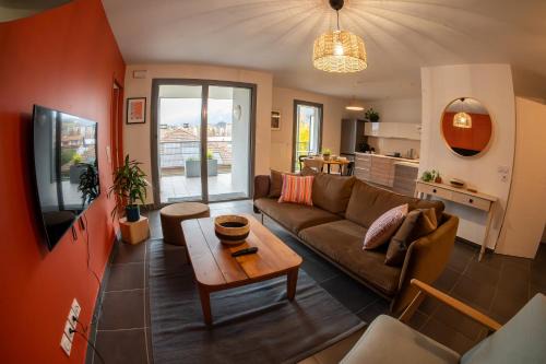 Annecy-le-Vieux Wohnung | La Ruche des carrés - T3 vue panoramique