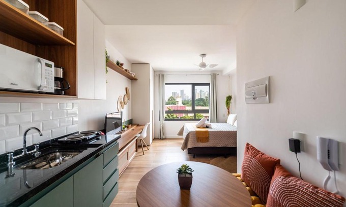 Tatuape Wohnung | LA5 Studio Charmoso com Acesso Fácil ao Metrô