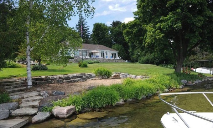 Charlevoix Haus | Lake Charlevoix Luxury Home; A Boat and Lake Lover’s Paradise on the Narrows