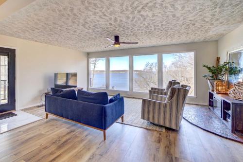 Locust Grove Haus | Lake Hudson Home with Patio in Locust Grove