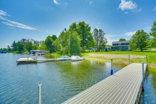 Bone Lake Haus | Lakefront Cabin with Fire Pit in Frederic!