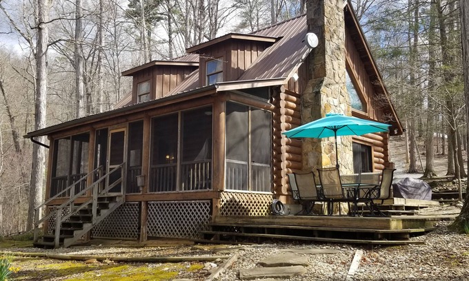Big Creek Kabine | Lakefront Cabin mit Dock und sanftem Hang am Norris Lake