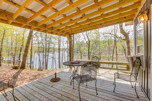 Delta Haus | Lakefront Delta Cabin Rental with Boat Dock and Deck!