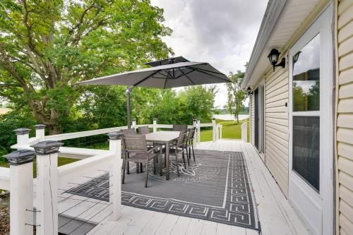 Frontier Haus | Lakefront Getaway with Dock and Yard in Reading!