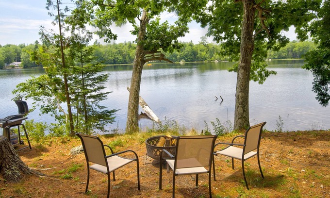 Orland Kabine | Lakefront Loon Tiny Cabin @ Getogether Stays