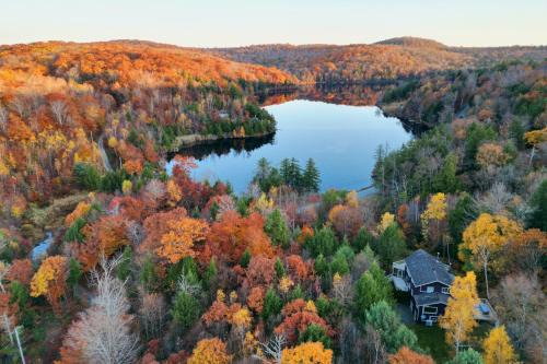 Otis Haus | Lakefront Otis Home with Stunning Views and Boats!