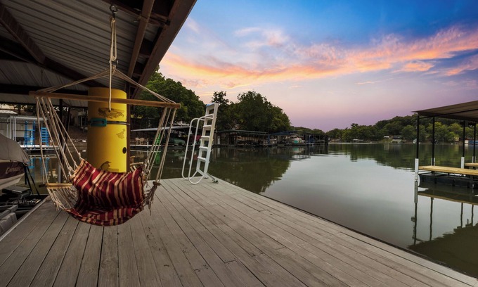 Sunrise Beach Haus | Lakefront Retreat w/Private Dock, Kayaks, Swim Mat & Lake Views