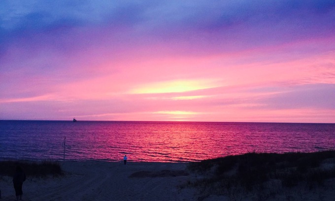 South Haven Hütte | Groß mit Zugang zum Strand 2-3King / 2 -3Bad Hütte, Seeblick, Strand