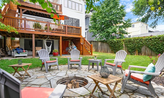 Deer Park Haus | Large 4-bdrm historic Highlands home just steps to bars, parks and restaurants!