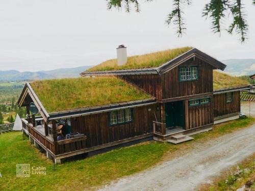 Nes Haus | Large cabin at Nesfjellet with lovely view, inddor Jacuzzi & sauna