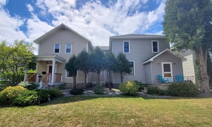 Manistee Haus | Large Downtown Manistee Historic Home Near Lake Michigan