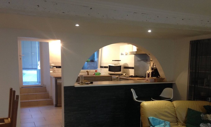 Moussoulens Haus | Großes Haus, sehr gut ausgestattet mit privatem Innenhof