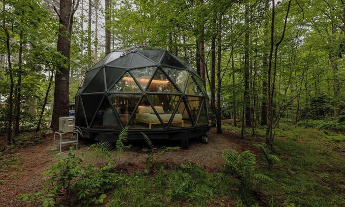 Freeport Kabine | Large, luxurious geodesic dome - 08
