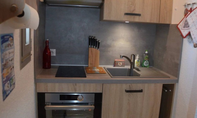 Les Rousses Wohnung | Large studio in the center of Les Rousses resort, private garage, elevator.