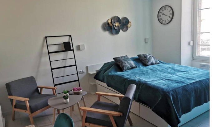 Vittel Wohnung | Le 147, studio classé 2 étoiles , au Continental, Thermes de Vittel