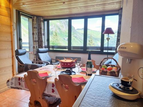 Avoriaz Wohnung | Le Balcon du Soleil, Vue panoramique & ski aux pieds, quartier Dromonts