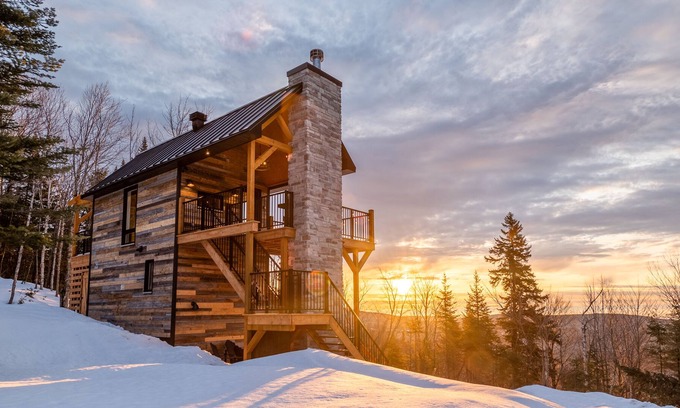 Lac Beauport Kabine | Le Chamonix : Tiny house in nature (CITQ : 310190)