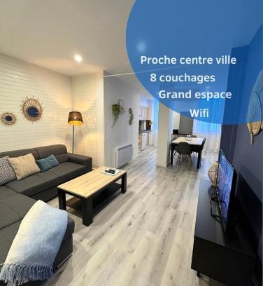 Nay Wohnung | LE COSY - Classé 3 étoiles - Nay centre - Appartement