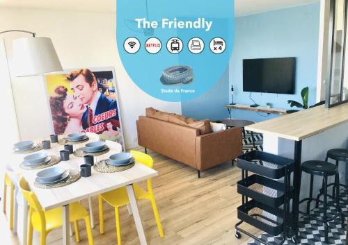 Villeneuve-la-Garenne Wohnung | Le FRIENDLY, proche PARIS