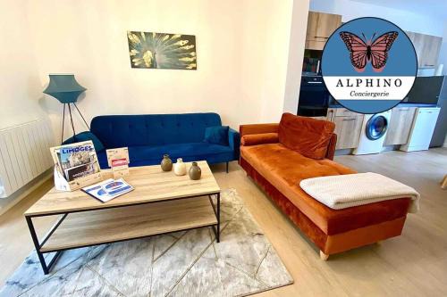Limoges Wohnung | Le Monet, spacieux avec terrasse privée