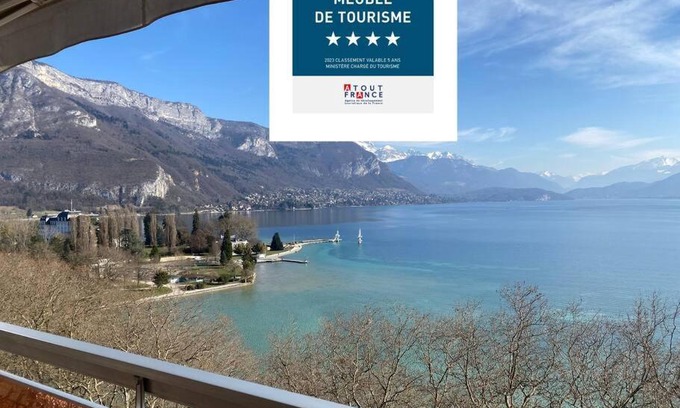 Annecy Wohnung | LE SOLAVUE 150 M2 VUE EXCEPTIONNELLE SUR LE LAC
