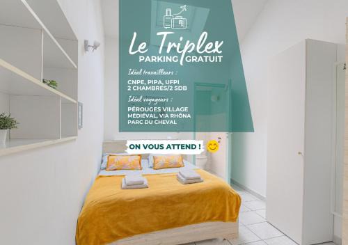Lagnieu Wohnung | Le Triplex, 2 chambres, 2 salles de bain