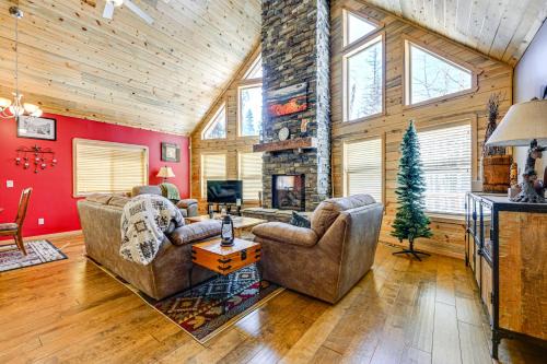 Steam Engine Meadows Haus | Less Than 1 Mi to Brian Head Resort Spacious Cabin!