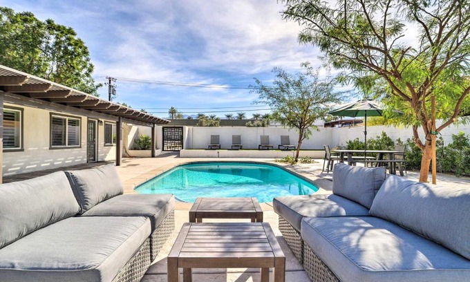 Palm Desert Haus | Less Than 1 Mi to El Paseo Cottage Oasis with Fire Pit