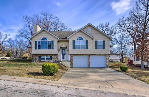 Osage Beach Haus | Less Than Half-Mi to Marinas Osage Beach Home with Deck!