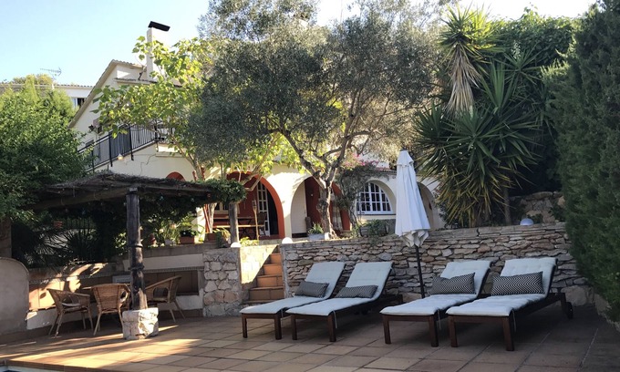 Sant Pere de Ribes Villa | Libélula-Häuser in der Nähe von Sitges inmitten des natürlichen Garraf-Parks