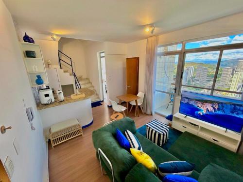 Belo Horizonte Wohnung | Linda cobertura duplex com varanda no Vila da Serra