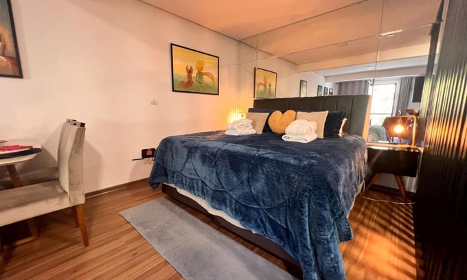 Vila Iara Wohnung | Loft Cama King 3 min do centrinho