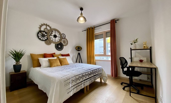 Universite Wohnung | Loft Industriel à Côté de La Défense et L'arena