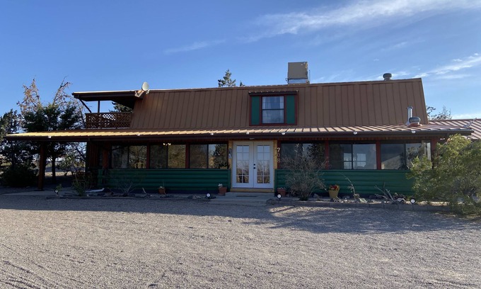 Elephant Butte Haus | Blockhaus am See