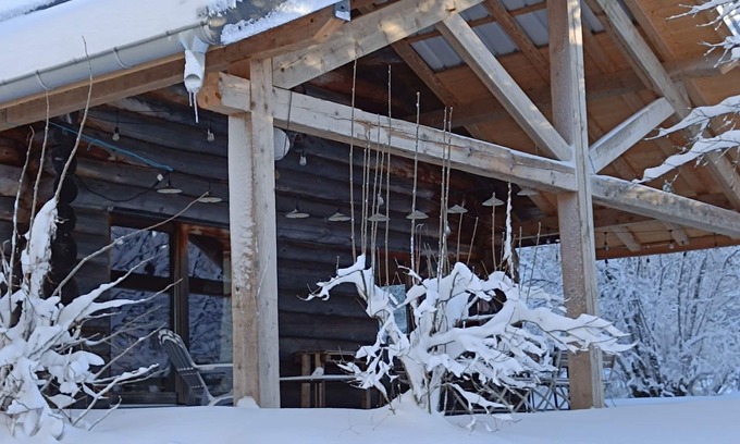 Les Chalesmes Skihütte | Log cabin with sheltered terrace, pets welcome
