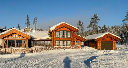 Vikberget Haus | Log Cabin With Views Over Turufjell